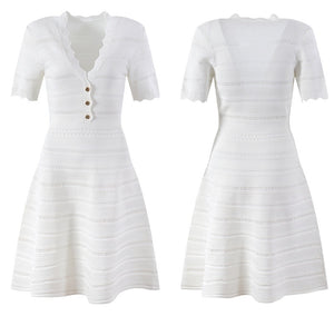 Harley Dress || White