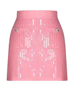 Leyla Skirt || Pink