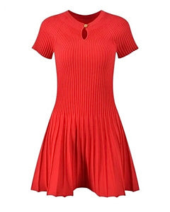 Veronique Dress || Red