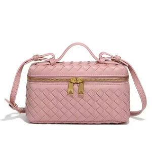 Woven Bag || Pink