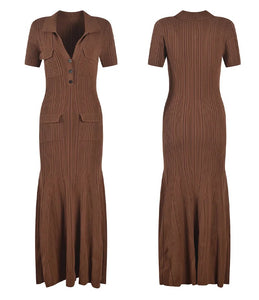 Emmeline Dress || Brown