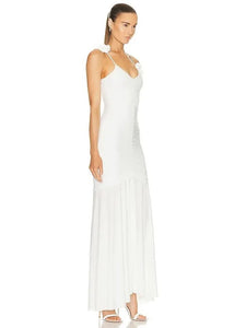 White long gown revolve cheap revolve dress