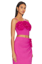 Load image into Gallery viewer, Revolve flower crop top and skirt set sale
