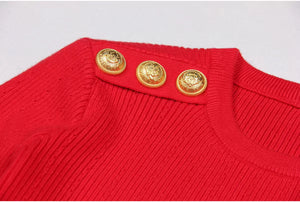 Marcella Sweater || Red