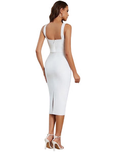 white bandage dress nadine merabi