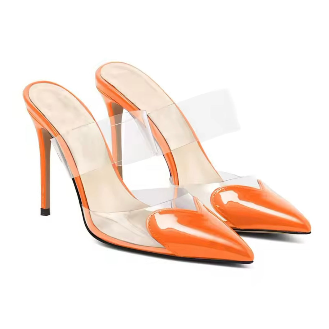 Drew Heels || Orange