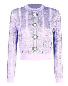 Maisie Sweater || Purple