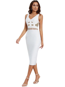 white bandage dress nadine merabi