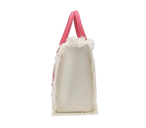 St Barth’s Fringe Bag || White