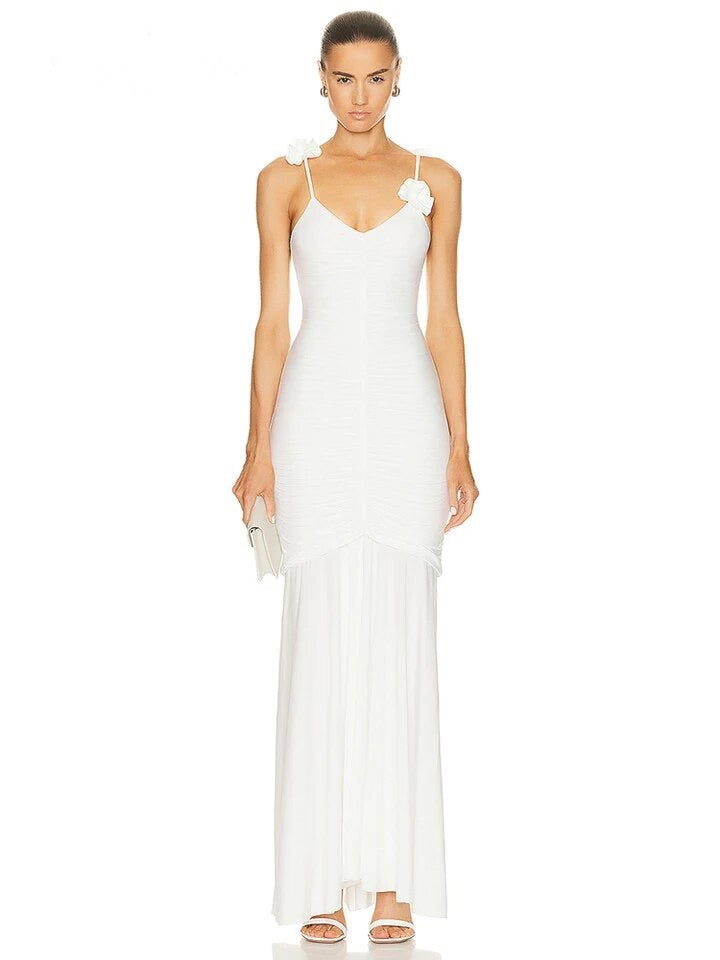 White long gown revolve cheap revolve dress