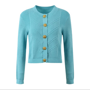 Zoe Cardigan || Teal