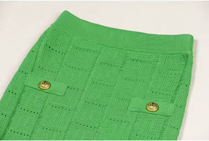 Celine Skirt || Green