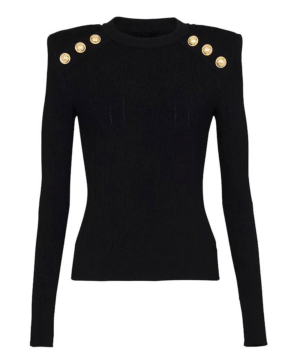 Marcella Sweater || Black