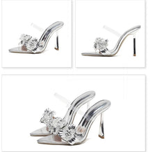 Load image into Gallery viewer, Lane Heels || Silver
