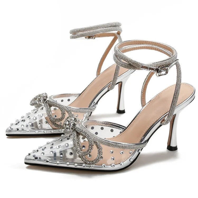 Angie Heels || Silver