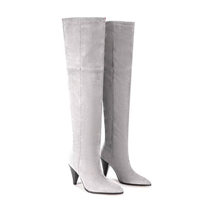 Sadie Boots || Grey