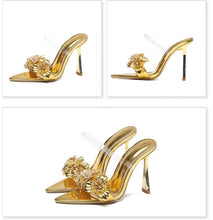 Load image into Gallery viewer, Lane Heels || Gold
