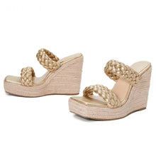 Load image into Gallery viewer, Jenna Wedges || Gold
