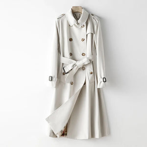 Crystal Trench Coat || Slate