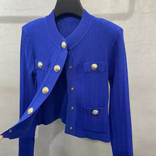 Load image into Gallery viewer, Logan Cardigan || Blue
