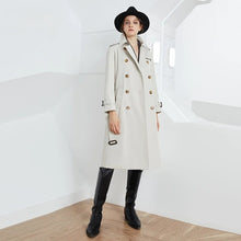 Load image into Gallery viewer, Crystal Trench Coat || Slate
