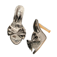 Load image into Gallery viewer, Missy Heels || Silver
