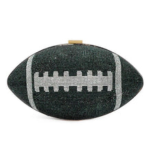 Load image into Gallery viewer, Football Clutch || Black
