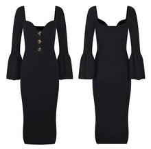 Load image into Gallery viewer, Yves Dress || Black
