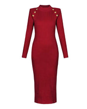 Load image into Gallery viewer, Nicolette Dress || Burgundy
