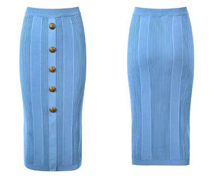 Amira Skirt || Blue