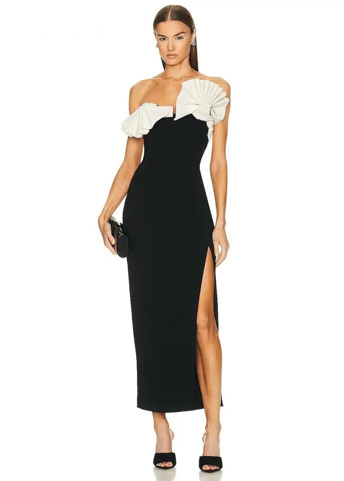 revolve dress black formal dress