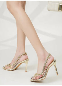 Nina Heels || Gold