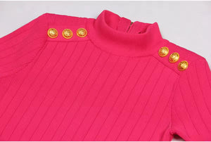 Pink Balmain bodycon dress old money fashion