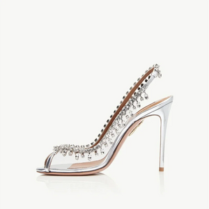 Nina Heels || Silver