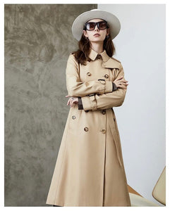 Crystal Trench Coat || Camel