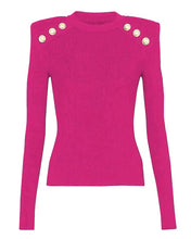 Load image into Gallery viewer, Marcella Sweater || Hot Pink
