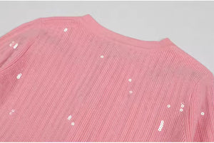 Leyla Sweater || Pink