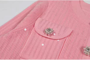 Leyla Sweater || Pink