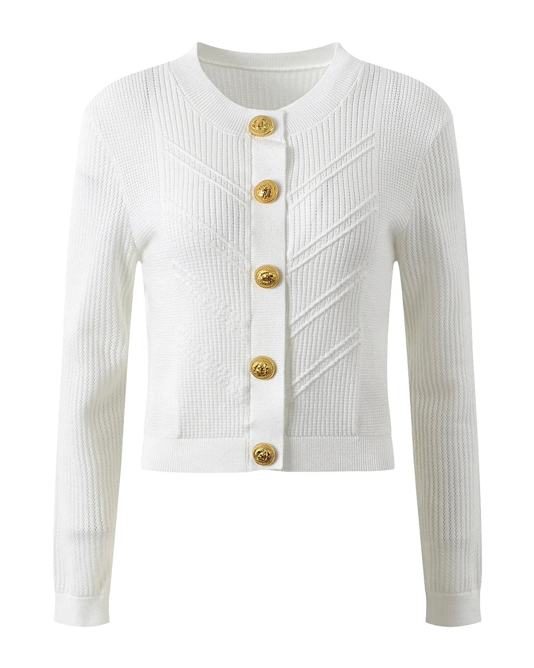 Zoe Cardigan || White