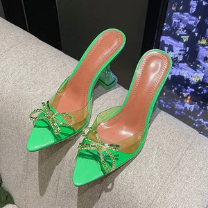 Camille Heels || Green