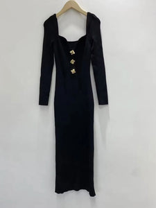 Yves Dress || Black