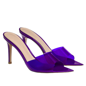 Amina Heels || Purple