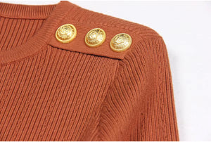 Marcella Sweater || Brown