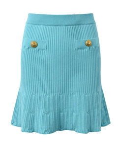 Zoe Skirt || Teal