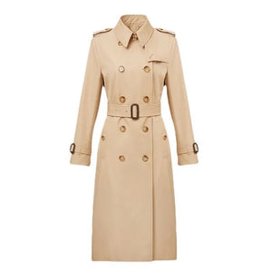 Crystal Trench Coat || Camel