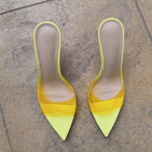 Load image into Gallery viewer, Amina Heels || Yellow
