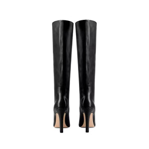 Designer boots Balmain boots ysl boots loewe sexy calf boots leather Stuart weitzman Amina muaddi 