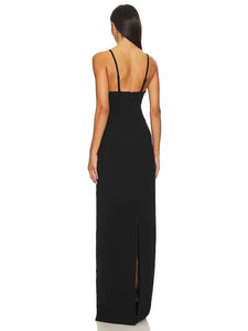 Black long gown revolve cheap revolve dress