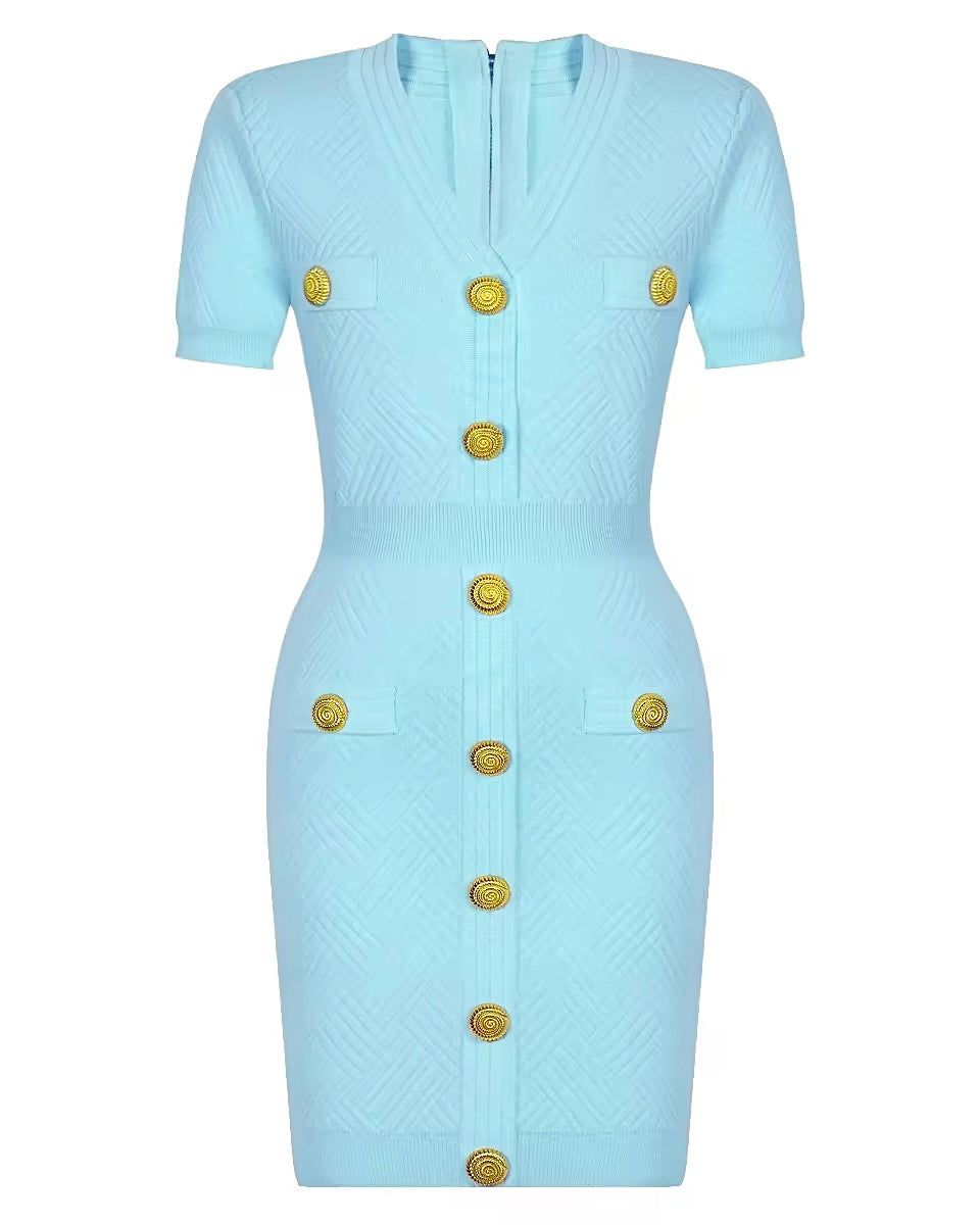 Elodie Dress || Blue