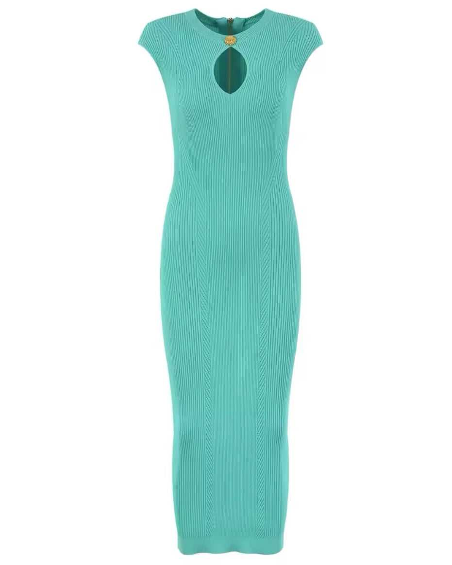 Atlas Dress || Teal